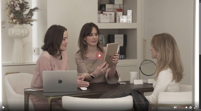 Vídeo del test de rejuvenecimiento facial
